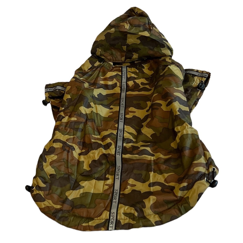 🐾 HOST PICK 🐾 Pet Life Reflecta Sport Rainbreaker Dog Raincoat Jacket NWT - Picture 6 of 14